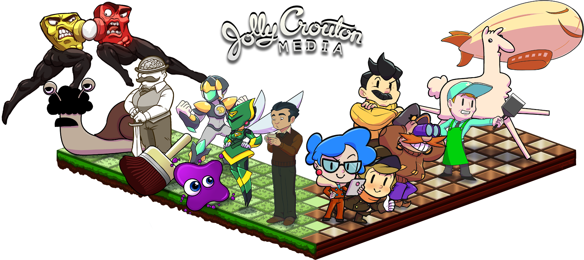 Jolly Crouton Mural